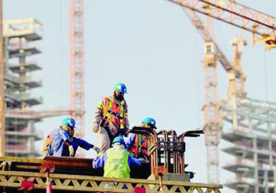 ارتفاع طفيف لمؤشر الإنشاءات السعودي&nbsp;إلى 55.4 نقطة