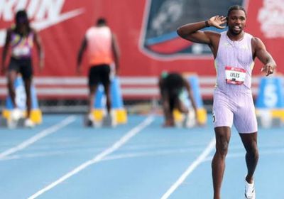 لايلز يتطلع لتحطيم الأرقام القياسية في طريقه لأولمبياد لوس انجليس