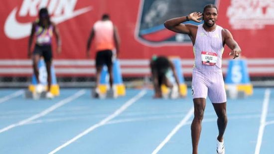 لايلز يتطلع لتحطيم الأرقام القياسية في طريقه لأولمبياد لوس انجليس