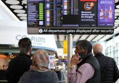إلغاء 600 رحلة.. عطل فني يشل المطارات البريطانية