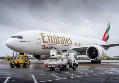 الإمارات للشحن الجوي تنقل 153 ألف طن من الصادرات الهندية