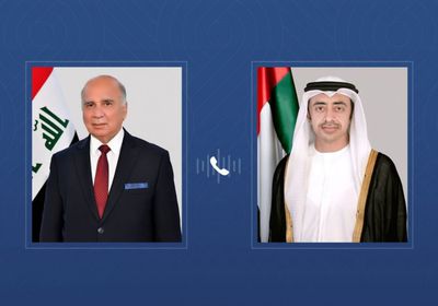 هاتفياً.. عبدالله بن زايد ووزير الخارجية العراقي يبحثان العلاقات المشتركة
