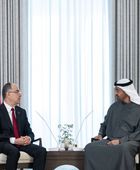 رئيس الإمارات يستقبل نظيره الألباني