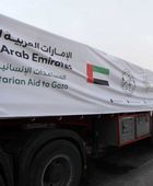 819 طنًا من المساعدات.. 5 قوافل إماراتية تصل إلى غزة