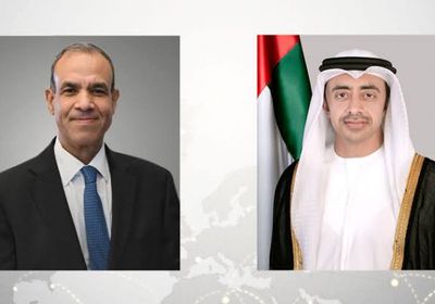 عبدالله بن زايد يبحث مع نظيره المصري التعاون المشترك 
