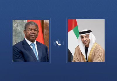 هاتفياً.. منصور بن زايد ورئيس أنغولا يبحثان علاقات التعاون