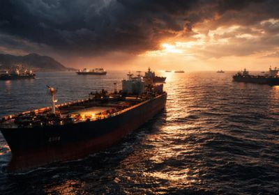 استمرار تراجع حركة السفن بهرمز وغياب ناقلات النفط