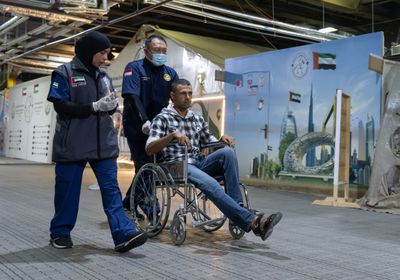 المستشفى الإماراتي في العريش يستقبل 11 حالة جديدة من غزة