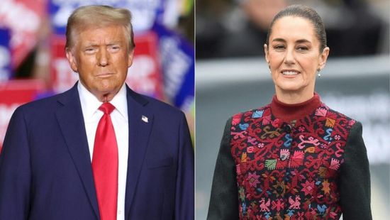 مباحثات هاتفية بين ترامب وشينباوم مع اقتراب الاتفاق التجاري