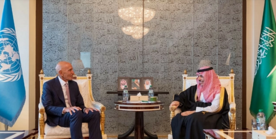وزير الخارجية السعودي يلتقي المبعوث الأمريكي إلى سورية والعراق