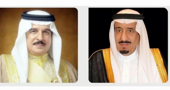 القيادة البحرينية تهنئ خادم الحرمين الشريفين باليوم الوطني السعودي