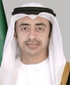 عبدالله بن زايد يشارك في اجتماع ترامب مع وزراء خارجية دول عربية 