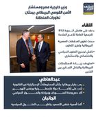 وزير خارجية مصر ومستشار الأمن القومي البريطاني يبحثان تطورات المنطقة (إنفوجراف)