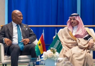 وزير الخارجية السعودي يلتقي نظيره الغاني في نيويورك