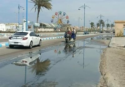 أمطار رعدية ورياح نشطة تضرب السواحل الشمالية في مصر