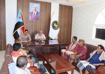 انتقالي حضرموت يبحث تطوير العمل التنظيمي بـ"تنفيذية أرياف المكلا"