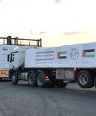 ضمن عملية "الفارس الشهم" .. 3 قوافل مساعدات إماراتية تدخل قطاع غزة