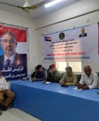 انتقالي جحاف يبحث ترتيبات التعبئة الشعبية ورفع الجاهزية