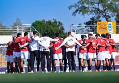 منتخب مصر يختتم تدريباته استعدادًا لمواجهة جنوب السودان غدًا