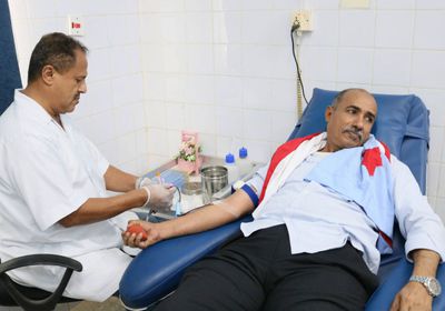 الجمعية الوطنية تنظم حملة تبرع بالدم لجرحى القوات الجنوبية