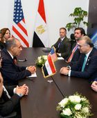 وزير الخارجية المصري يلتقي مسعد بولس في العلمين