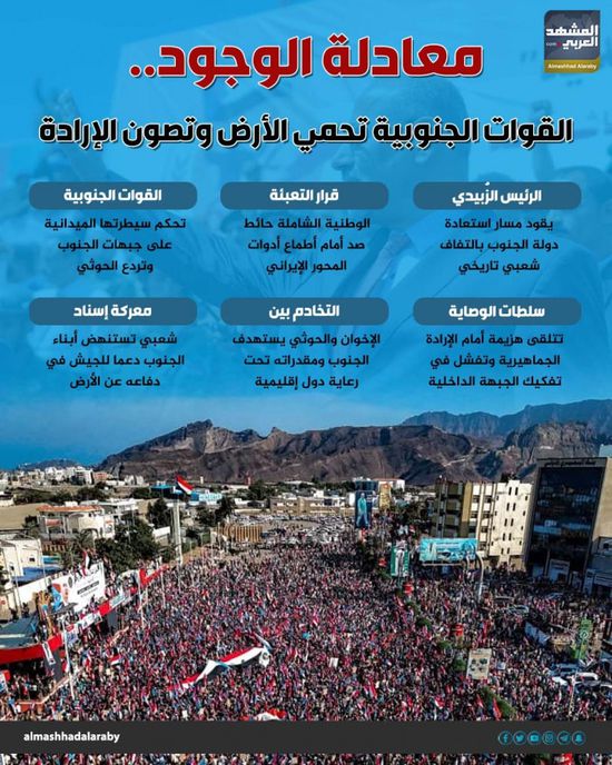 معادلة الوجود.. القوات الجنوبية تحمي الأرض وتصون الإرادة (إنفوجراف)