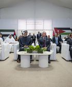 ملك الأردن وولي عهد أبوظبي يشهدان مراسم تدشين مشروع سكة حديد استراتيجي