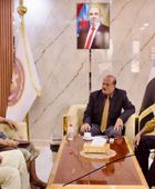 هرهرة والجعدني يبحثان مستوى الاستجابة الشعبية لدعوة التعبئة العامة