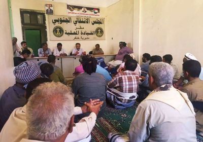 انتقالي أبين يجتمع بخنفر للتحضير لمليونية 14 أكتوبر والتعبئة العامة
