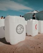 الإمارات تواصل دعم غزة بالمياه عبر "الفارس الشهم 3"
