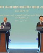 السيسي: مصر وجدت في كوريا صديقاً مخلصاً وشريكاً موثوقاً