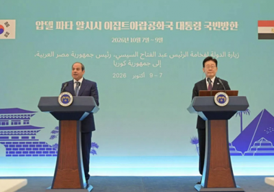 السيسي: مصر وجدت في كوريا صديقاً مخلصاً وشريكاً موثوقاً