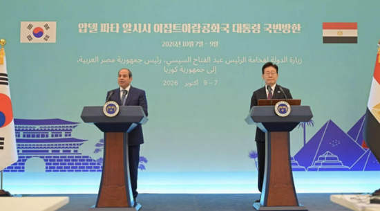 السيسي: مصر وجدت في كوريا صديقاً مخلصاً وشريكاً موثوقاً