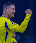 منتخب البرتغال يحتفل بهدف رونالدو مع النصر السعودي