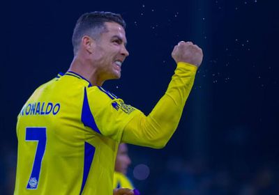 منتخب البرتغال يحتفل بهدف رونالدو مع النصر السعودي