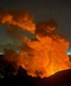 جيش الاحتلال ينفذ عملية تفجير ضخمة في لبنان 