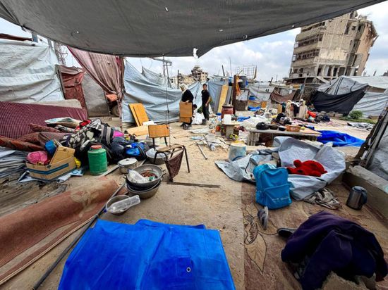 الجيش الإسرائيلي يوسّع الخط الأصفر في غزة ويجبر سكانًا على النزوح