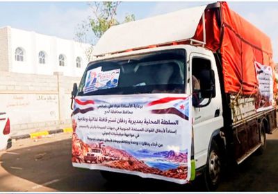 أبناء ردفان يسيرون قافلة دعم للقوات الجنوبية بكرش والمسيمير والصبيحة