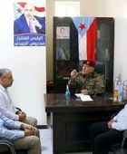 انتقالي الضالع يناقش الأوضاع الإنسانية مع وفد الصليب الأحمر