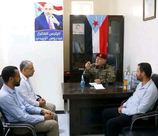 انتقالي الضالع يناقش الأوضاع الإنسانية مع وفد الصليب الأحمر
