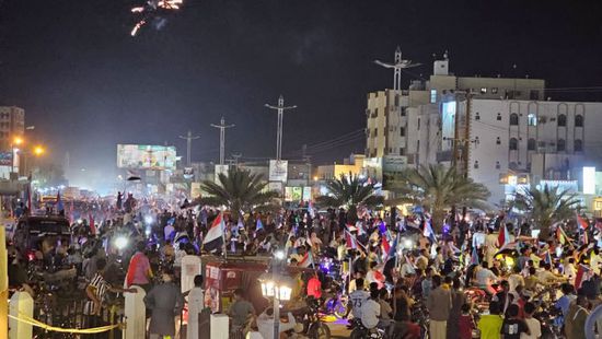 احتفالات جماهيرية في عدن ومحافظات الجنوب عقب كلمة الرئيس الزُبيدي