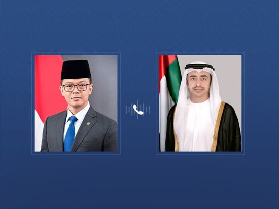 عبدالله بن زايد وسوجيونو يبحثان توسيع الشراكة الإماراتية الإندونيسية
