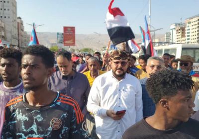زحف جماهيري نحو ساحة القرار بحضرموت للمشاركة بمليونية التعبئة