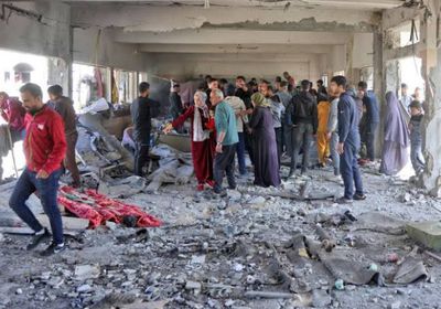 استشهاد فلسطينيين في غارة إسرائيلية على غزة 