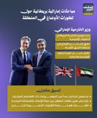 مباحثات إماراتية بريطانية حول تطورات الأوضاع في المنطقة (إنفوجراف)