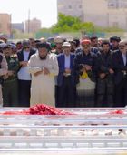 شبوة تُشيع 75 شهيداً من ضحايا العدوان الحوثي الإرهابي