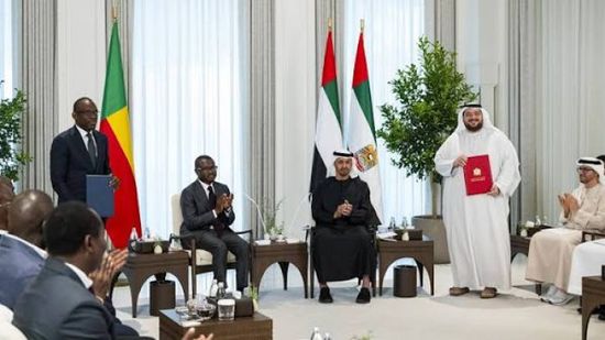 رئيس الإمارات ونظيره البنيني يشهدان إعلان اتفاقية شراكة الشاملة بين البلدين