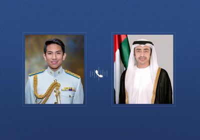 عبدالله بن زايد ووزير الخارجية في بروناي يبحثان العلاقات بين البلدين