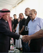 ملك الأردن يعزي ذوي ضحايا هجوم الكرك