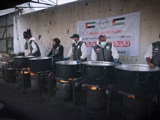 "الفارس الشهم 3".. 8 ملايين وجبة سنويا لدعم أهالي غزة